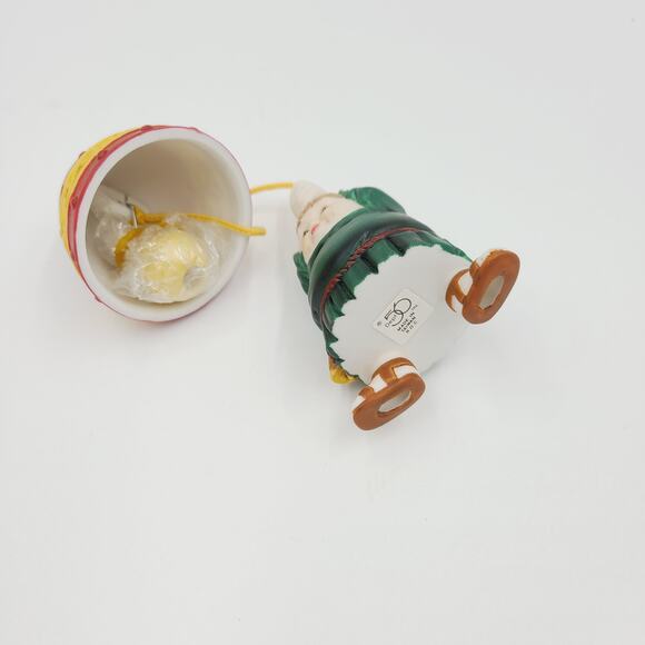 Dept. 56 Merry Makers Ornament Burgess The Bell Ringer 1996 9368-8 PRE-OWNED IOB - Picture 1 of 8
